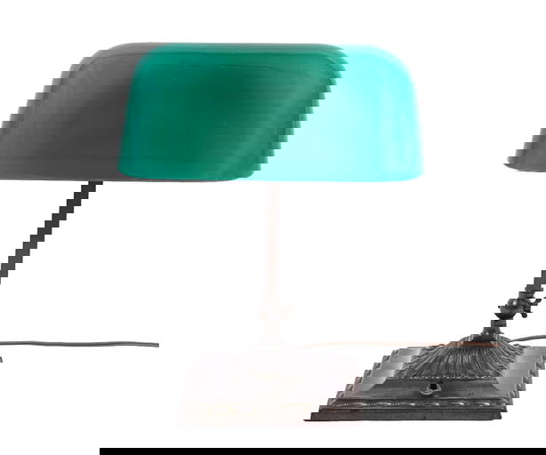 Emeralite Bankers Lamp