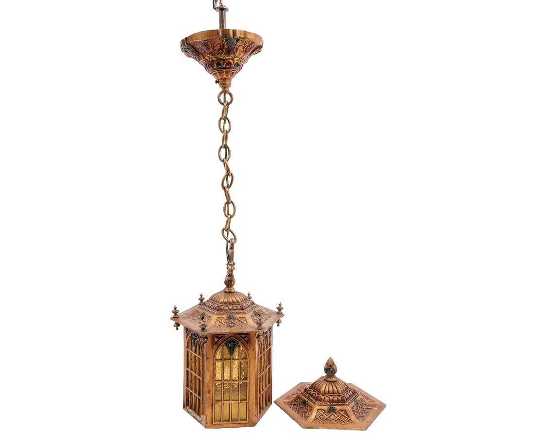 GOTHIC STYLE HANGING LANTERN (1 of 7)