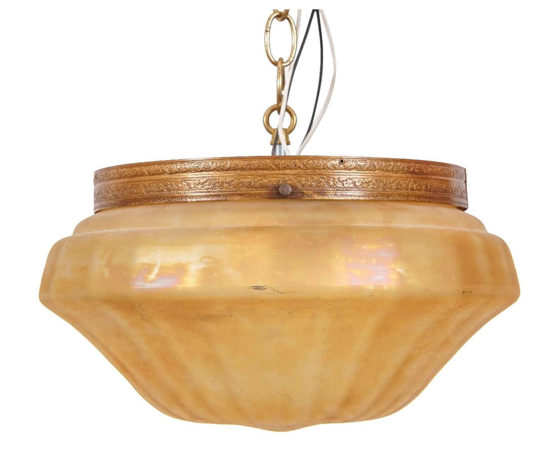 FRENCH STYLE FLUSH MOUNT LIGHT (1 of 5)