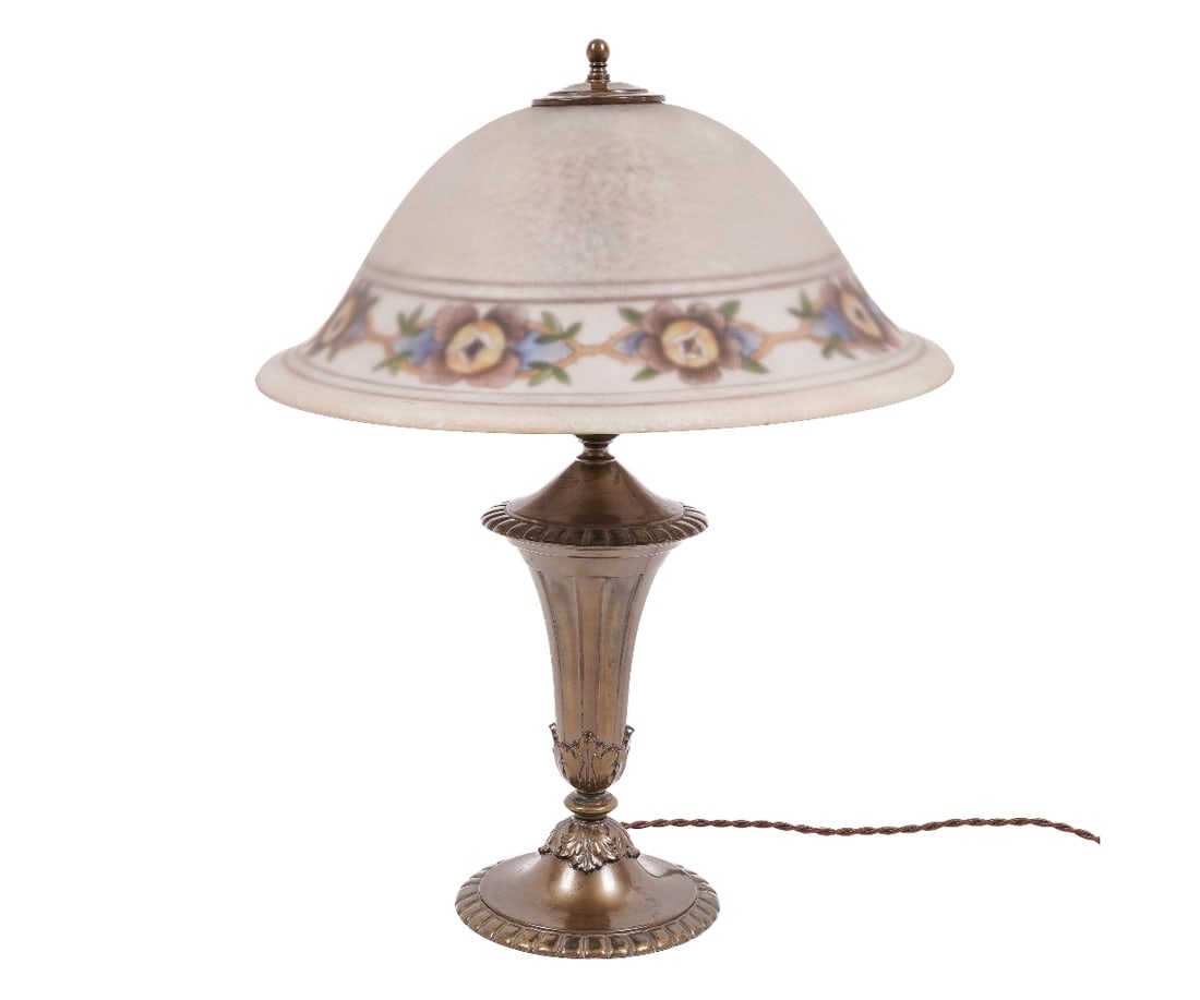 ART NOUVEAU PAIRPOINT LAMP (1 of 8)