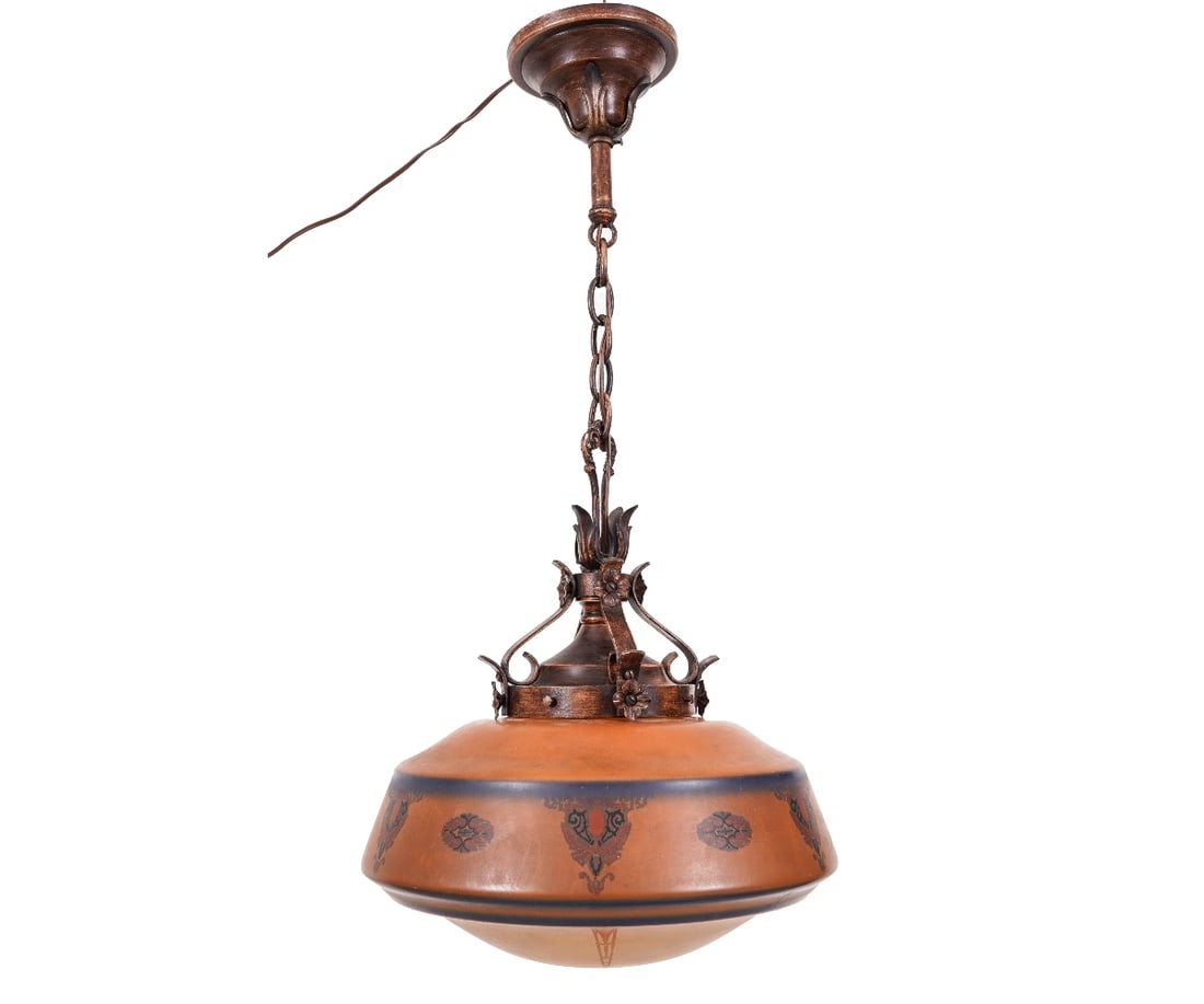 ART NOUVEAU PENDANT LIGHT (1 of 4)