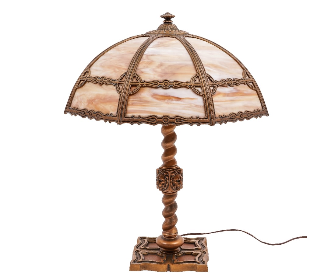 FRENCH ART DECO TABLE LAMP (1 of 9)
