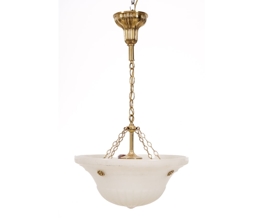 LARGE DOME LIGHT HANGING LIGHT (1 of 5)