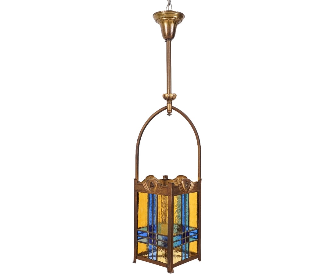 ART DECO HANGING LAMP (1 of 7)