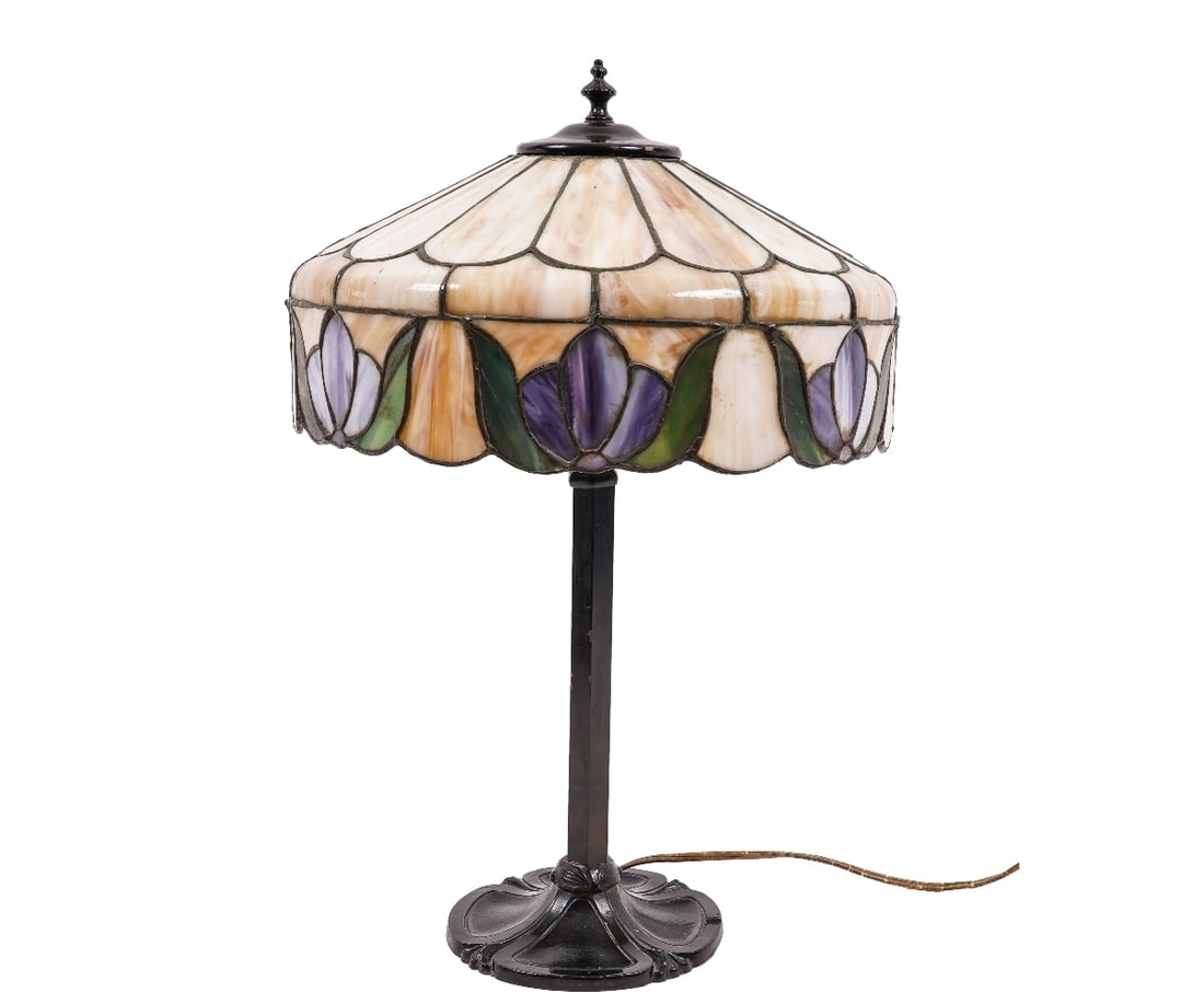 ART NOUVEAU TABLE LAMP (1 of 6)