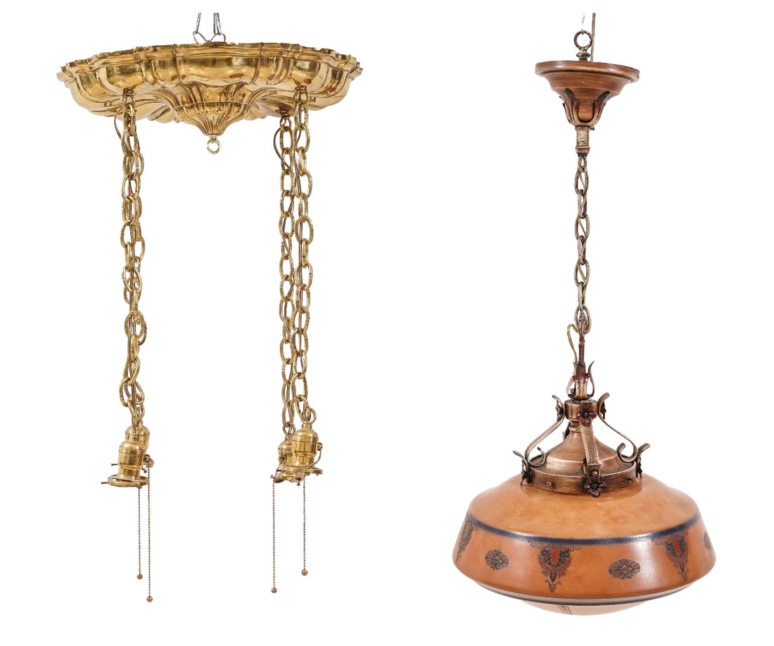 TWO CEILING LIGHTS (1 of 4)