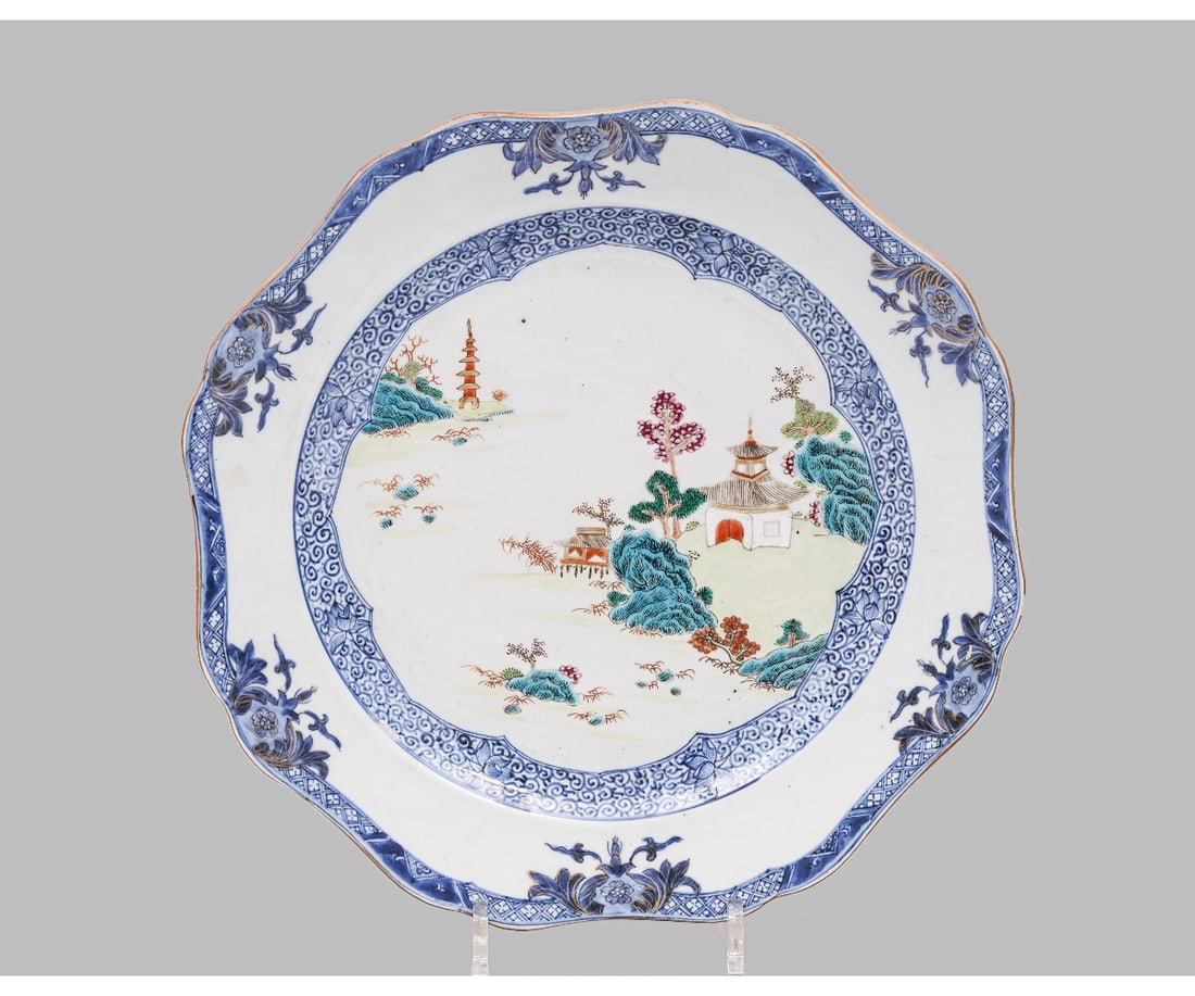 EARLY CHINESE DEEP PLATE (1 of 3)
