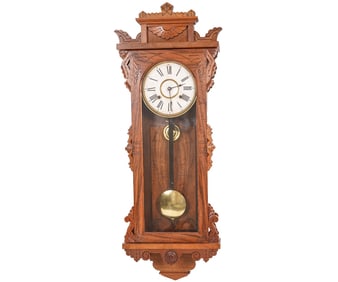 ANSONIA EASTLAKE WALL CLOCK