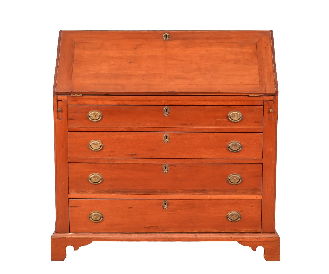 CHERRY SLANT LID DESK (1 of 6)