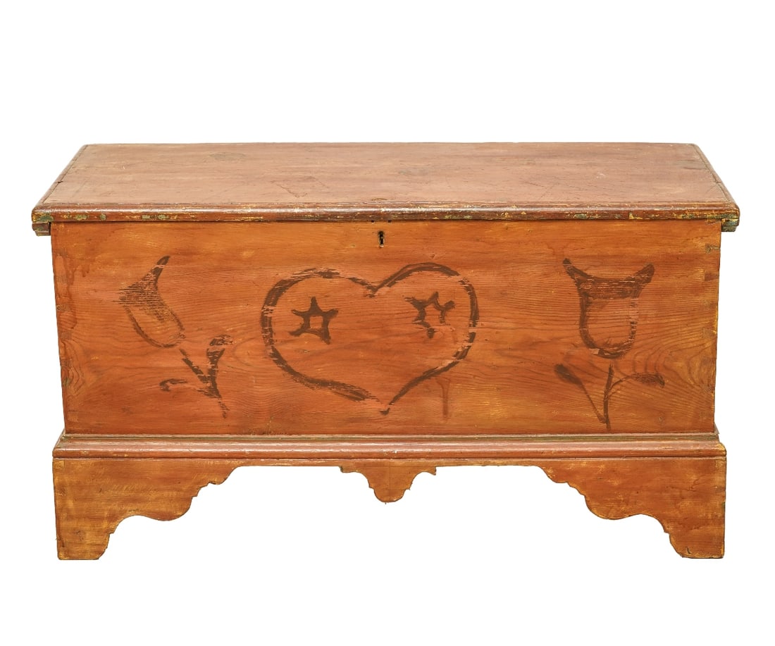 PINE BLANKET CHEST (1 of 7)