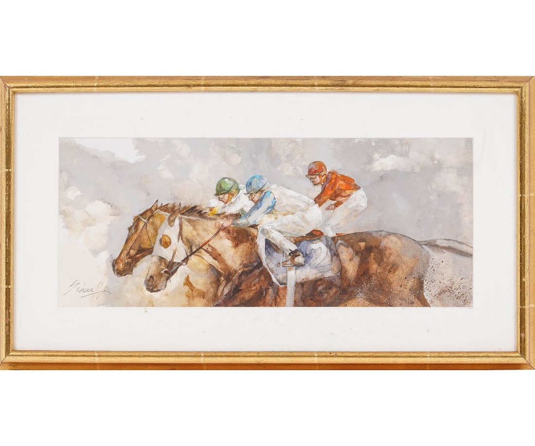 RALPH DOUGLAS SCHARFF WATERCOLOR (1 of 5)