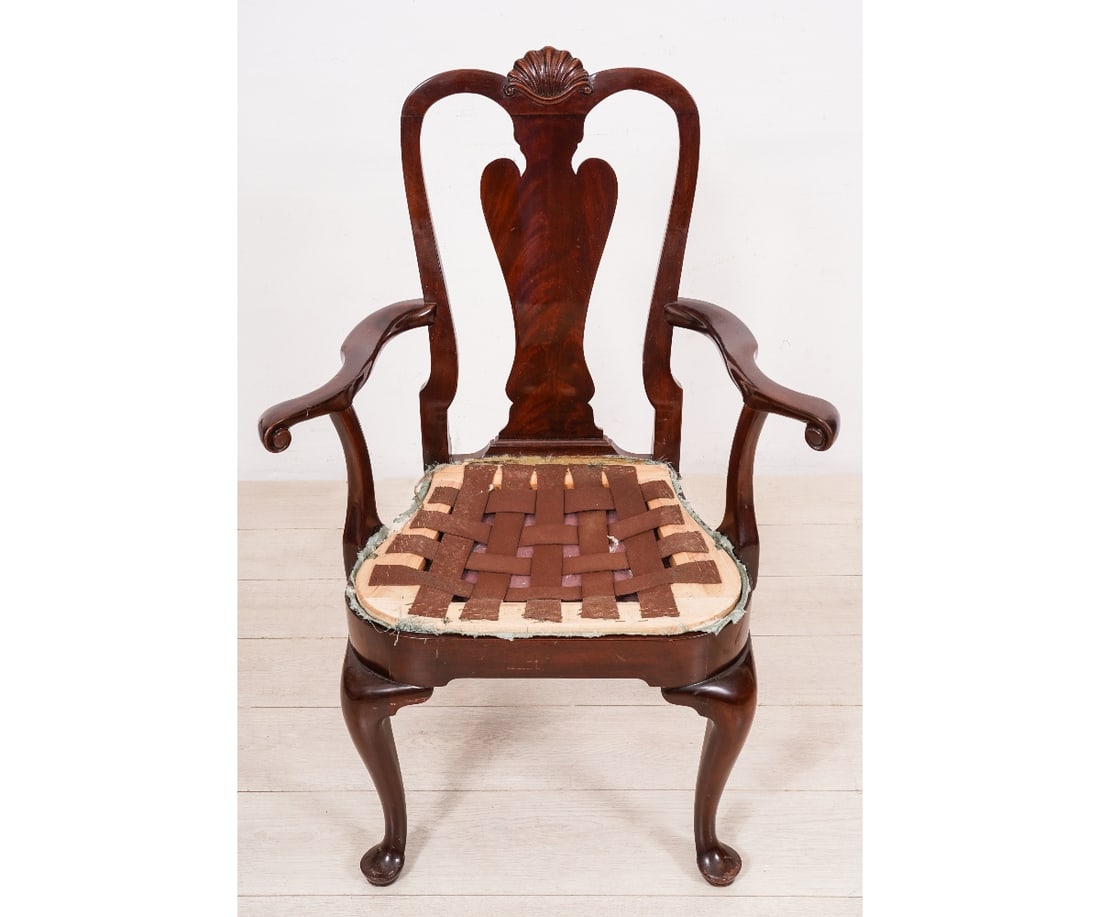 KITTINGER QUEEN ANNE ARMCHAIR (1 of 9)