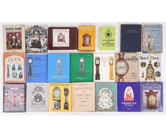 BOOKS ON ANTIQUES CLOCKS