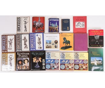 BOOKS ON ANTIQUE BRONZES/PORCELAINS