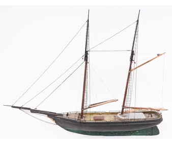 POND MODEL SCHOONER