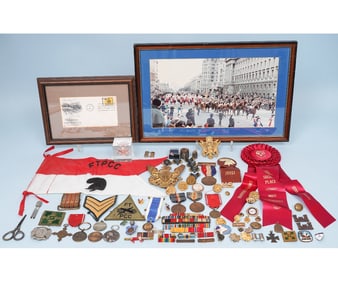 MILITARY MEDALS etc.