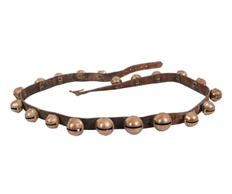 VINTAGE BRASS SLEIGH BELLS