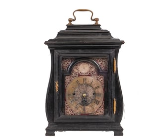 GEORGIAN BRACKET CLOCK