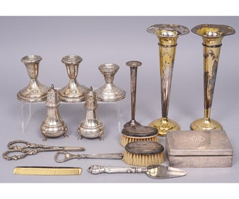 STERLING SILVER TABLEWARE