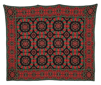 SUMMER/WINTER WOOL COVERLET