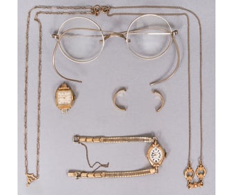 14K GOLD LADIES WATCH