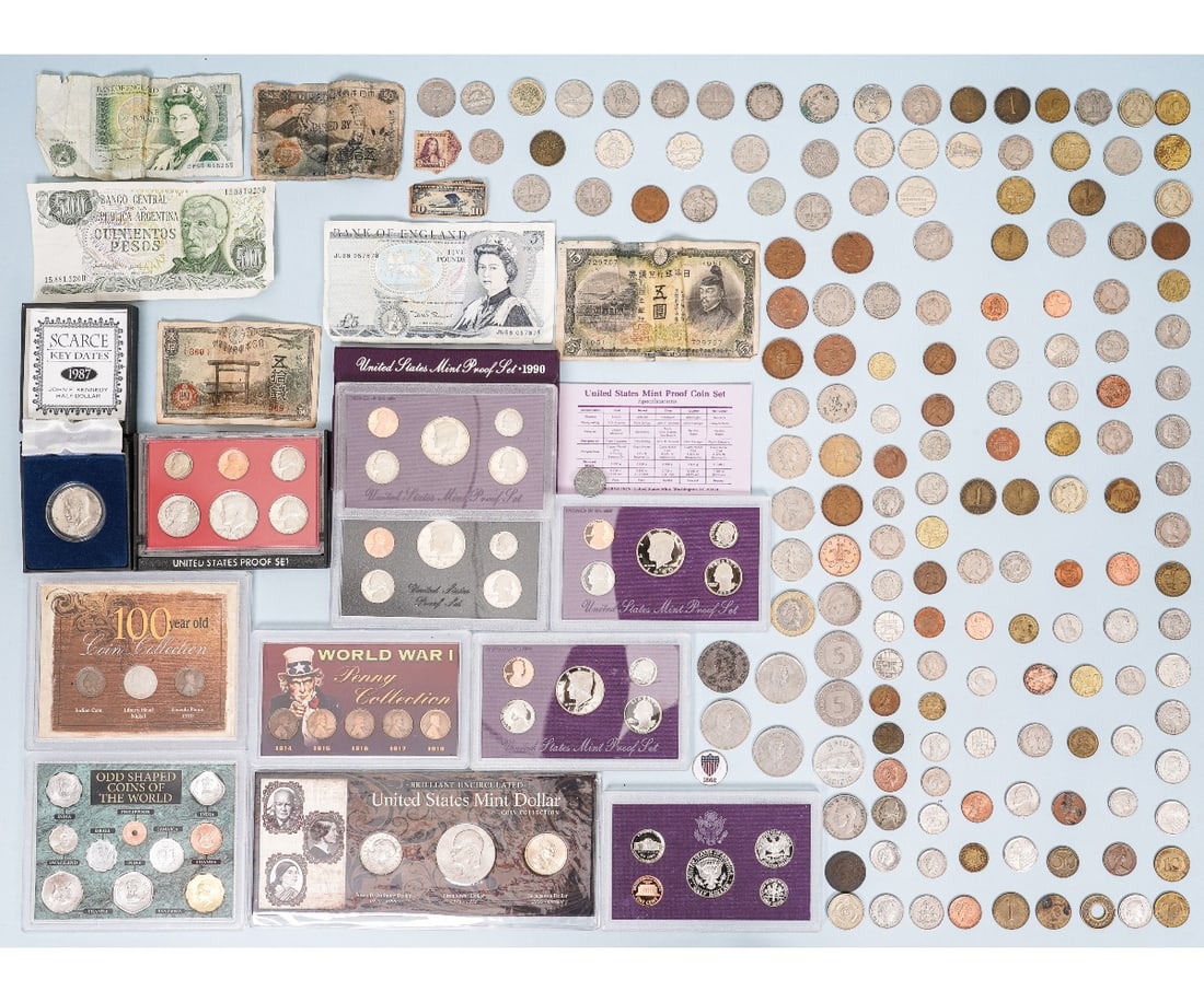 FOREIGN COIN COLLECTION (1 of 6)