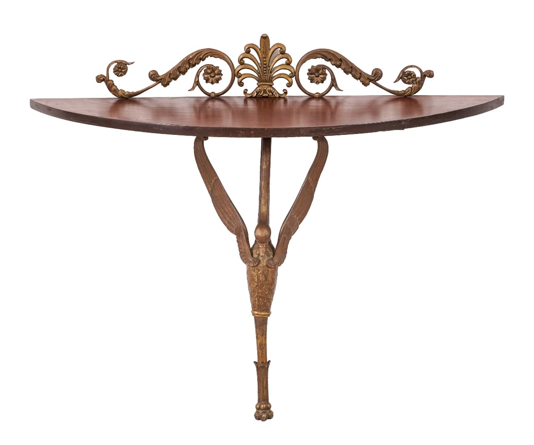 DEMI-LUNE WALL TABLE (1 of 5)