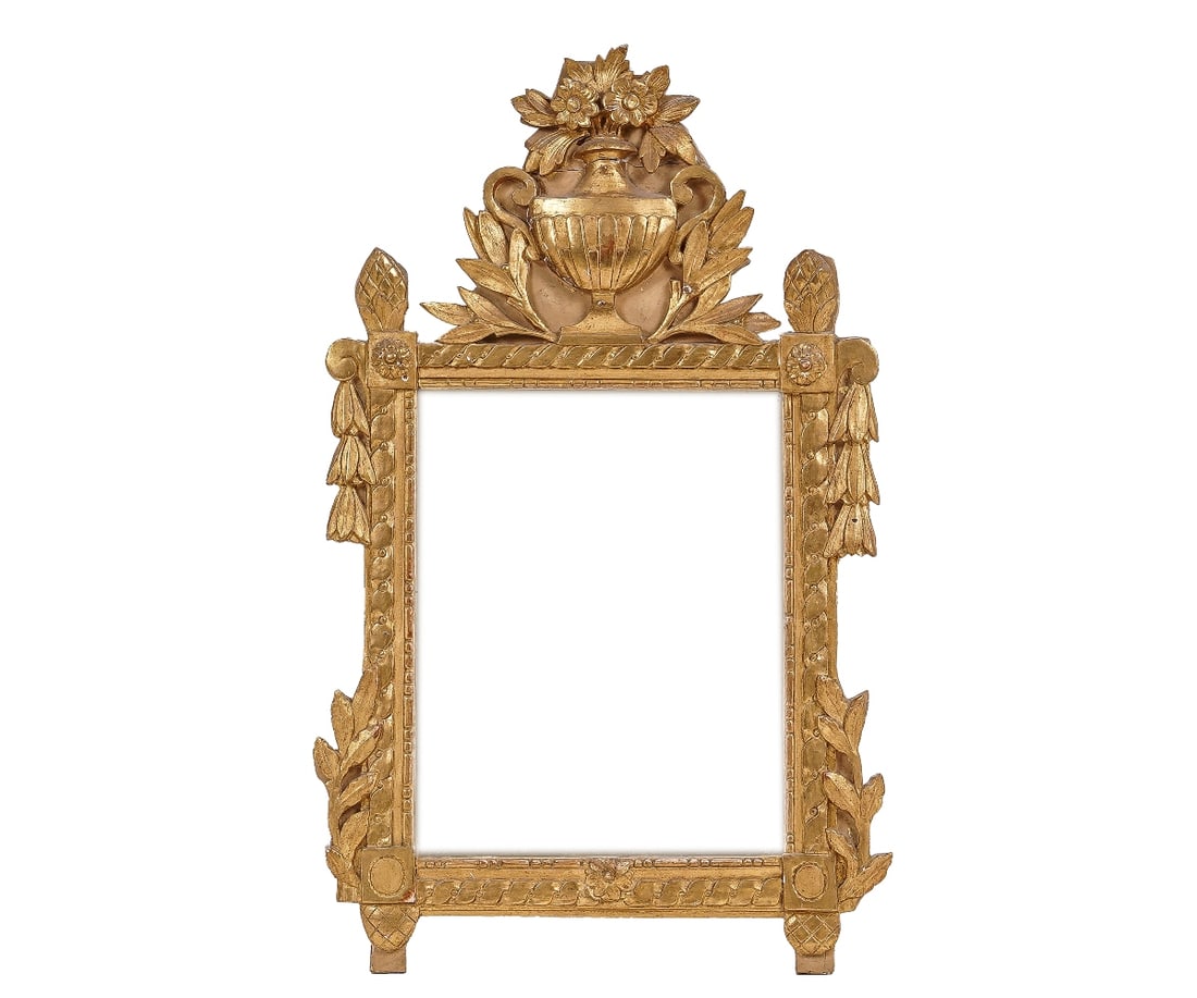 FRENCH GILT MIRROR (1 of 5)