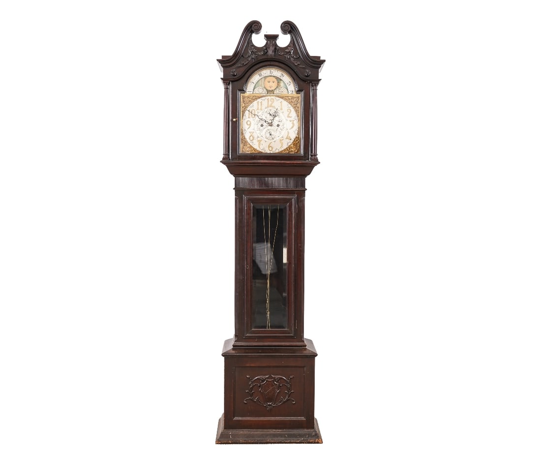 BAILEY BANKS & BIDDLE TALL CASE CLOCK (1 of 12)