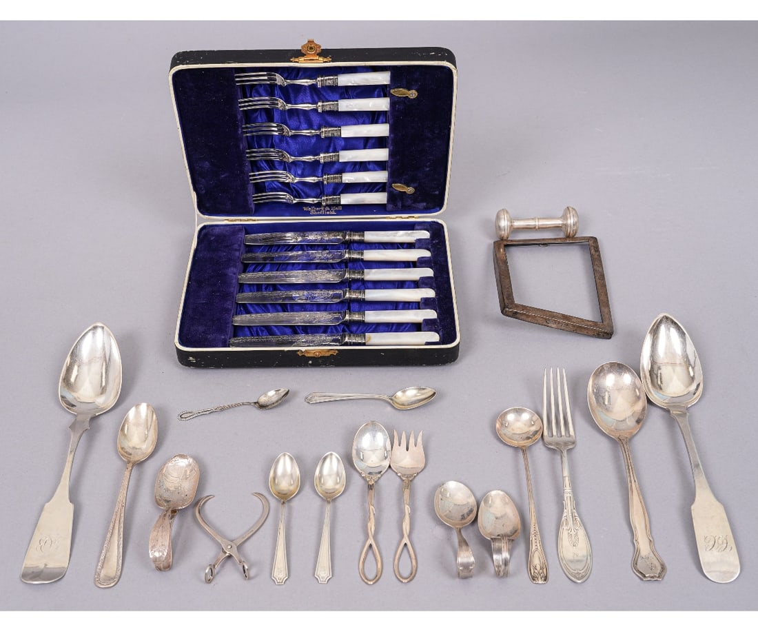 STERLING SILVER TABLEWARE (1 of 9)