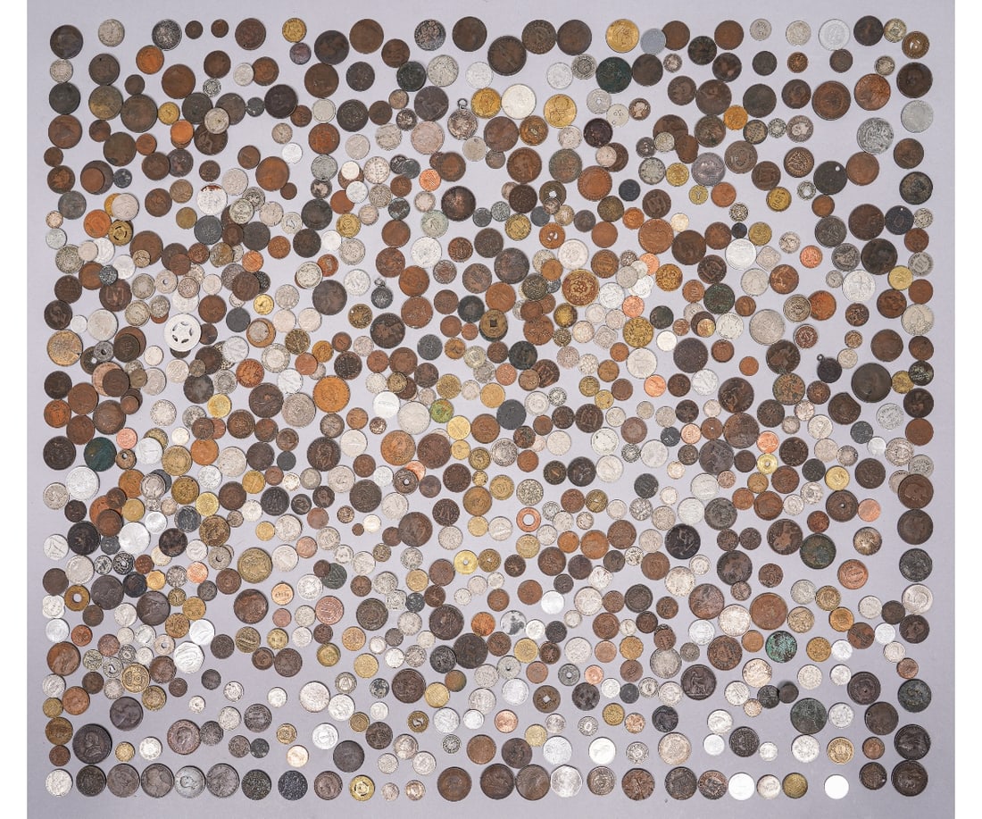 FOREIGN COIN COLLECTION (1 of 5)