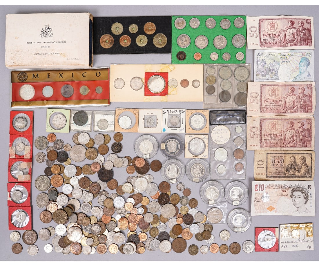 FOREIGN COIN COLLECTION (1 of 5)