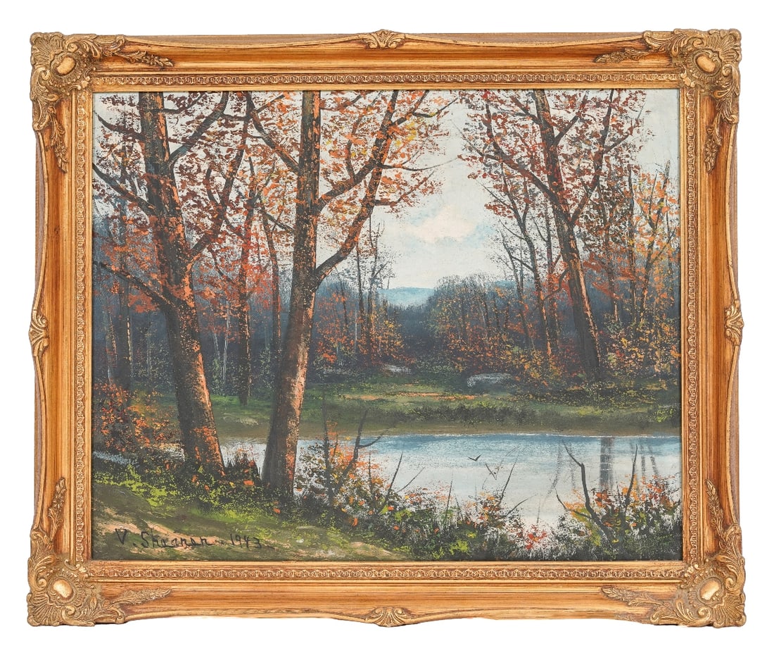 VICTOR SHEARER OIL ON CANVAS (1 of 6)