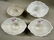 Four Chinese white porcelain rhino libation cups, 18th - 3