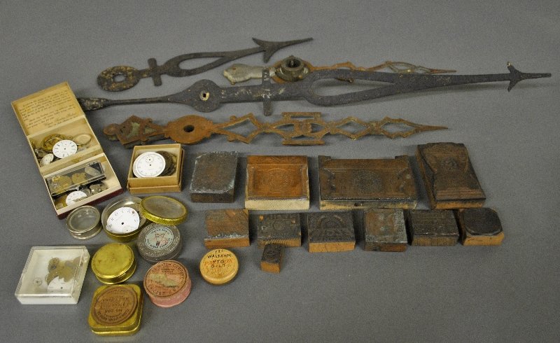 Grouping of clock tower hands, 19th c. Largest 30"l. (1 of 1)