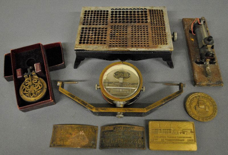 Grouping of misc. items, 2010 Marine motor plates, etc. (1 of 1)