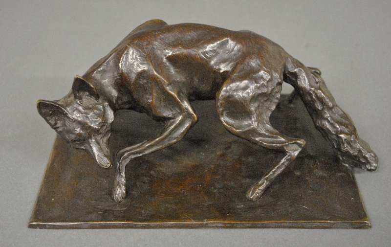 Kenyon, Mildred W. [American 1888-1956] bronze of a (1 of 2)