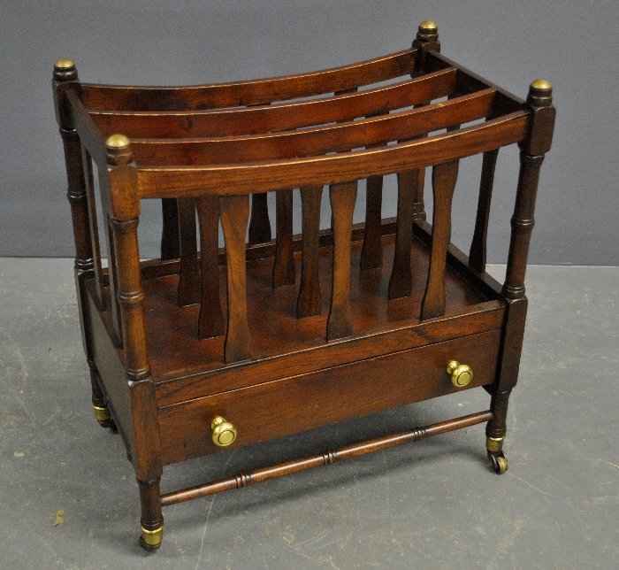 Kittinger mahogany Canterbury. 22"h.x20.5"w.: Kittinger mahogany Canterbury. 22"h.x20.5"w.