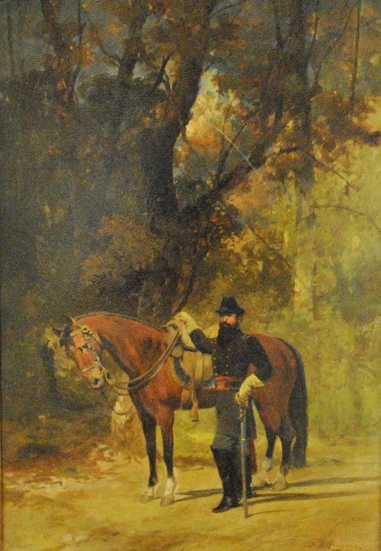 Briscoe, Franklin [American, 1844-1903] oil on board (1 of 5)