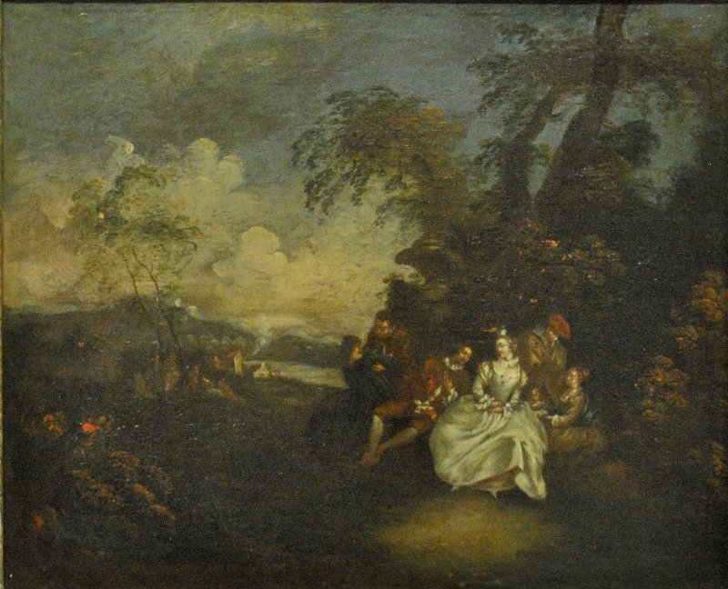 Lancret, Nicolas [French, 1690-1763] Oil on canvas (1 of 6)
