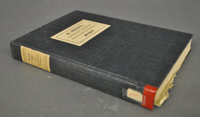 Book â€“ McClellen, Nancy, Duncan Phyfe and the English: Book â€“ McClellen, Nancy, Duncan Phyfe and the English Regency 1795-1830, 1/350, 1st edition.
