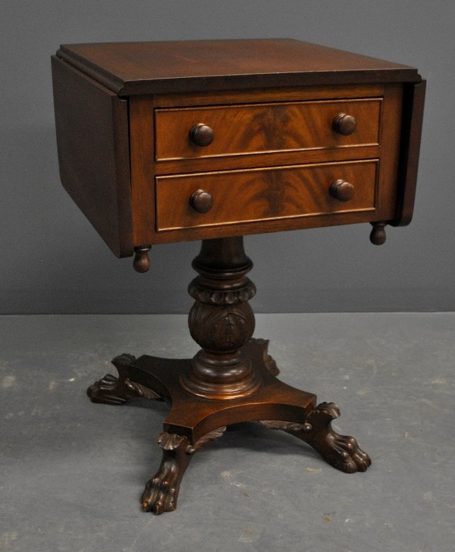 Lancaster County, Pa. Empire Revival work table (1 of 1)