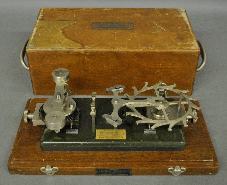 Hamilton Watch Co. 40X model 22o S. 911 Escapement (1 of 2)