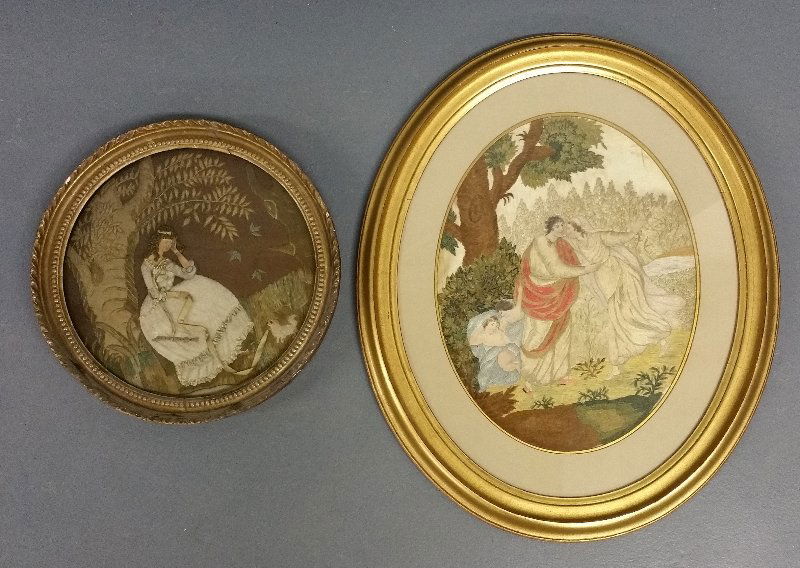 Two English silkworks, the largest of a family, 19th (1 of 1)