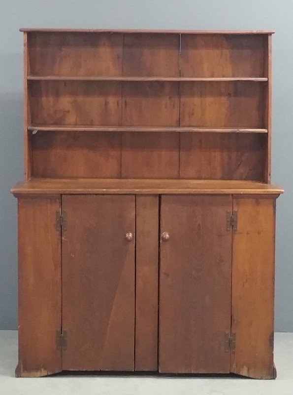 Pennsylvania pine open cupboard, Harriet Ermentrout (1 of 2)