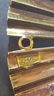 Two-tone, 14k yellow gold circular pin - 2
