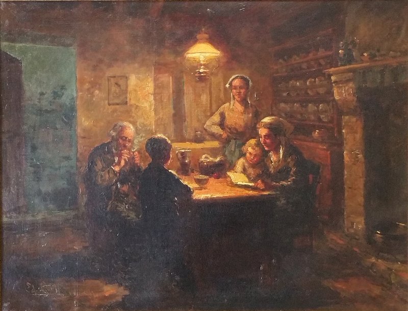 Cortes, Edouard Leon [France 1882 - 1969], Oil on (1 of 3)