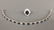 Contemporary platinum sapphire and diamond bracelet, 7