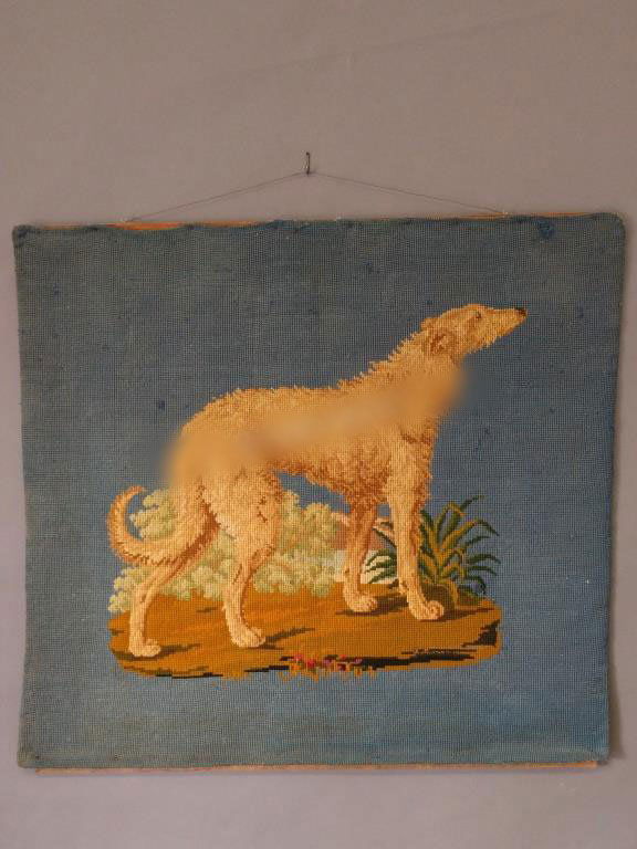 Needlepoint wall hanging (1 of 2)
