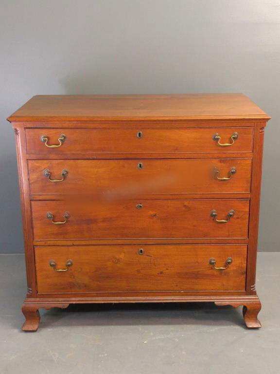 Walnut chest of drawers (1 of 3)